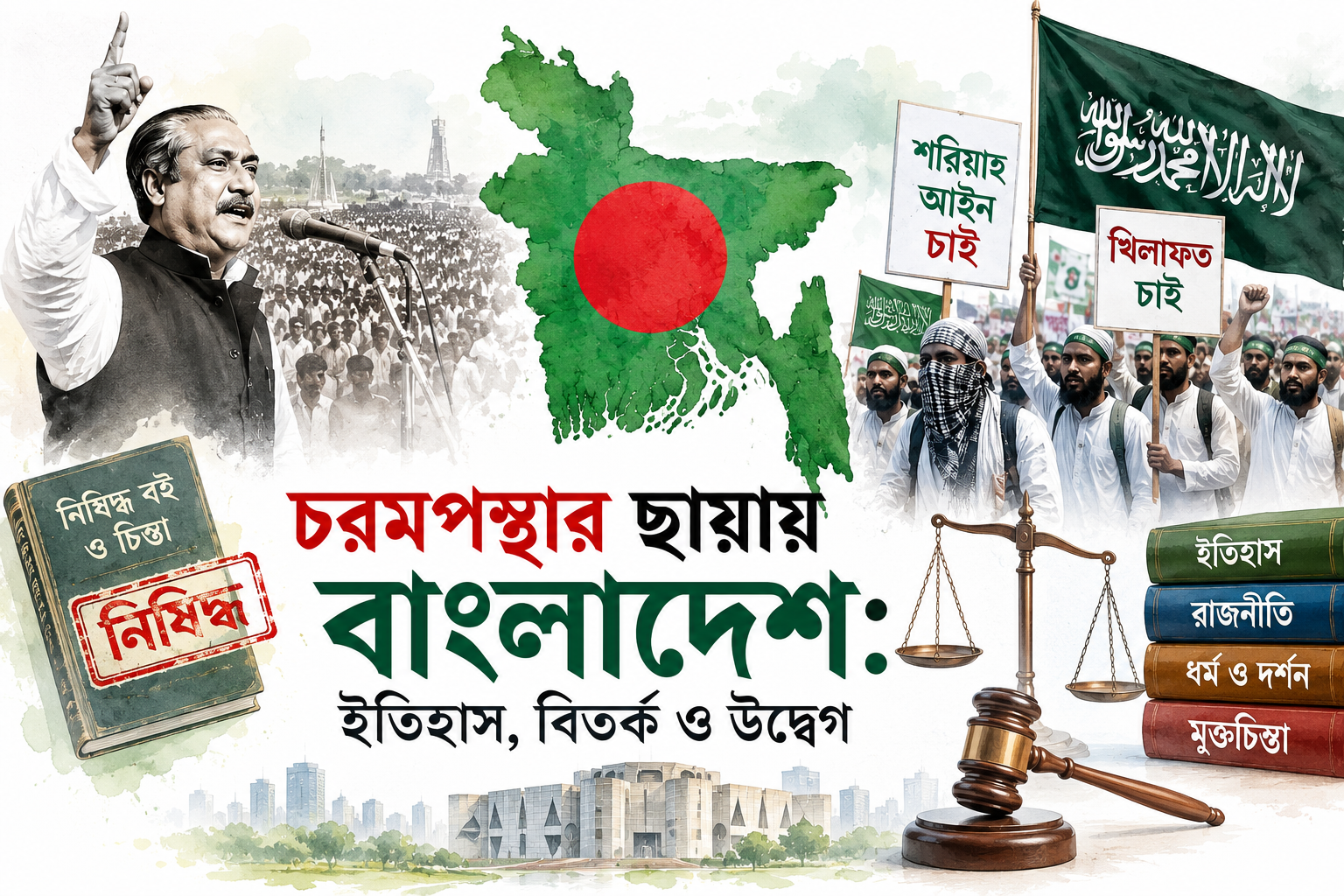 চরমপন্থার ছায়ায় বাংলাদেশ: ইতিহাস, বিতর্ক ও উদ্বেগ
